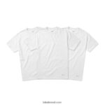 3 pacotes de camisetas branco 48880R321 Lakai