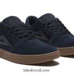 Brighton camurça azul marinho/goma 48880R135 Lakai