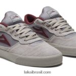 cambridge camurça cinza/bordô 48880R69 Lakai