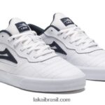 cambridge couro branco/marinho 48880R74 Lakai