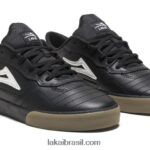 cambridge couro preto/goma 48880R72 Lakai
