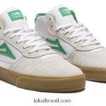 cambridge mid camurça branca/grama 48880R110 Lakai