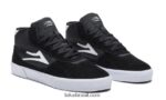 cambridge mid camurça preta/branca 48880R109 Lakai