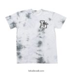 camiseta do letterman tintura de gravata cinza 48880R159 Lakai