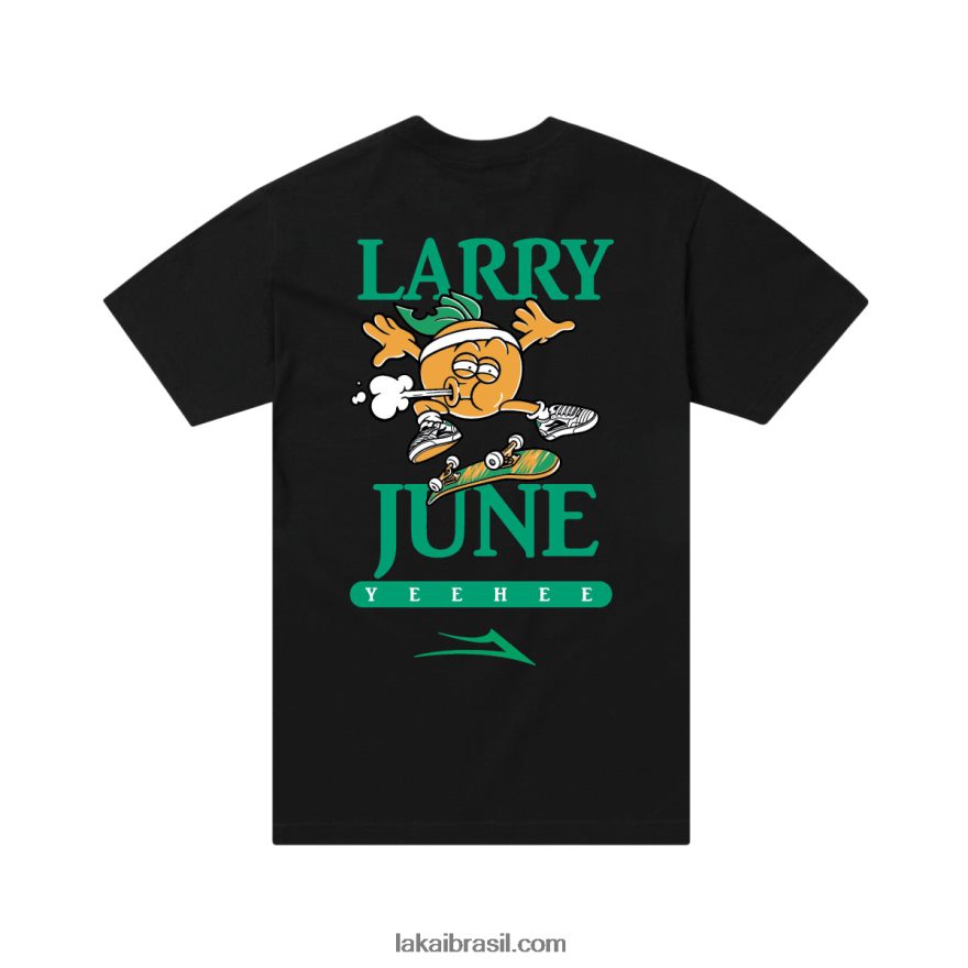 camiseta larry june produtos frescos preto 48880R332 Lakai - Image 2