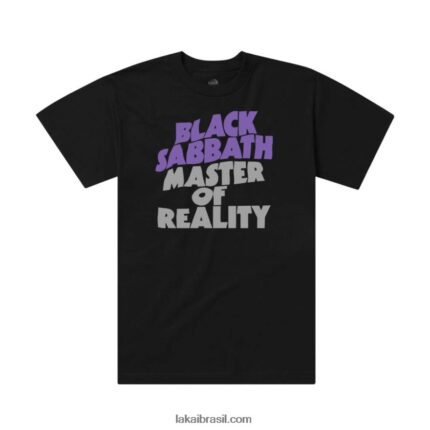 camiseta sabbath master of reality preto 48880R345 Lakai