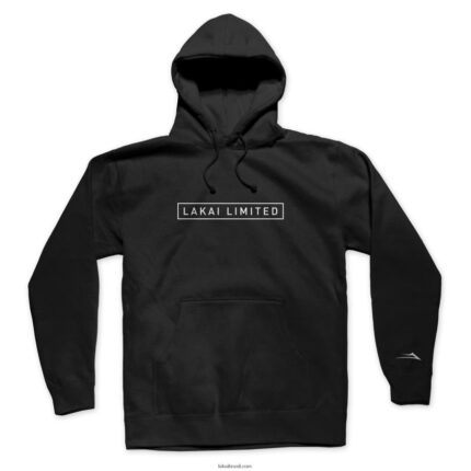 camisola de caixa de texto preto 48880R351 Lakai