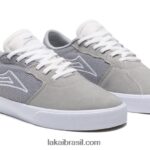 cardiff camurça cinza claro 48880R5 Lakai