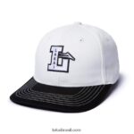 chapéu polo do letterman Branco preto 48880R154 Lakai