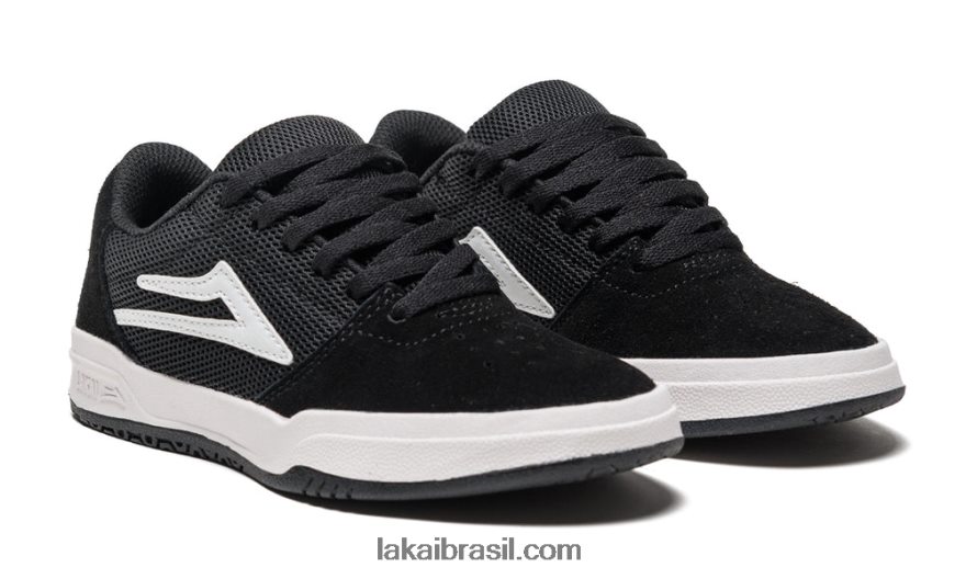 criancas_de_brighton_camurca_preta_branca_48880r115_lakai.jpg Crianças de Brighton camurça preta/branca 48880R115 Lakai - Image 1