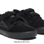 crianças grifo vs camurça preta/preta 48880R126 Lakai