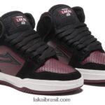 filhos de telford camurça preta/bordô 48880R132 Lakai