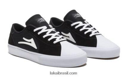 flaco 2 camurça preta/branca 48880R104 Lakai