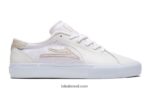 flaco 2 sapatos de skate de couro branco 48880R241 Lakai