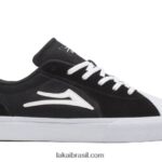 flaco 2 tênis de skate preto 48880R239 Lakai