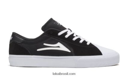 flaco 2 tênis de skate preto 48880R239 Lakai