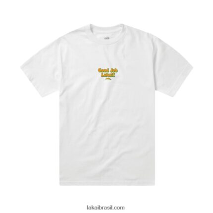 larry june camiseta bom trabalho branco 48880R329 Lakai