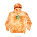larry june skate club pullover tie dye laranja 48880R353 Lakai