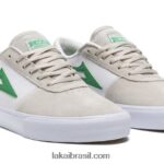 Manchester camurça branca/grama 48880R97 Lakai