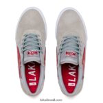 Manchester camurça cinza/vermelha 48880R89 Lakai - Image 2