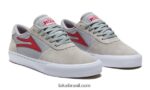 Manchester camurça cinza/vermelha 48880R89 Lakai