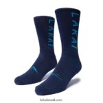 meia simples marinha 48880R148 Lakai