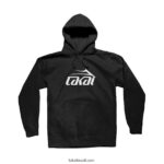 moletom com capuz básico preto 48880R359 Lakai