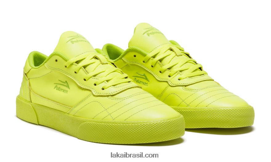 paterson cambridge sapato de skate de couro limão amarelo 48880R196 Lakai - Image 2