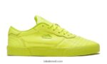 paterson cambridge sapato de skate de couro limão amarelo 48880R196 Lakai
