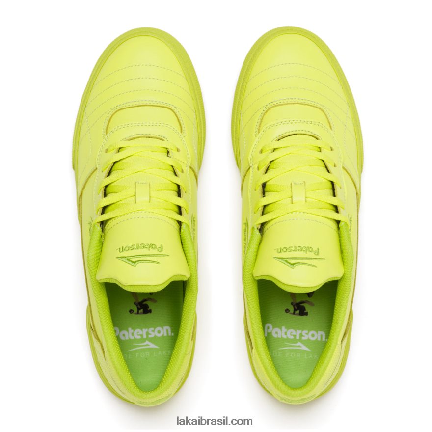 paterson cambridge sapato de skate de couro limão amarelo 48880R196 Lakai - Image 3