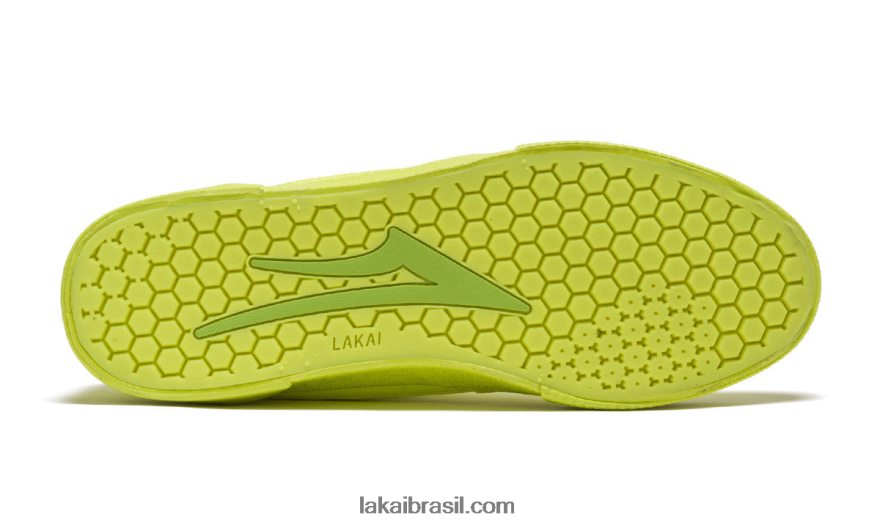 paterson cambridge sapato de skate de couro limão amarelo 48880R196 Lakai - Image 4