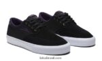 Riley 3 camurça preta/roxa 48880R20 Lakai