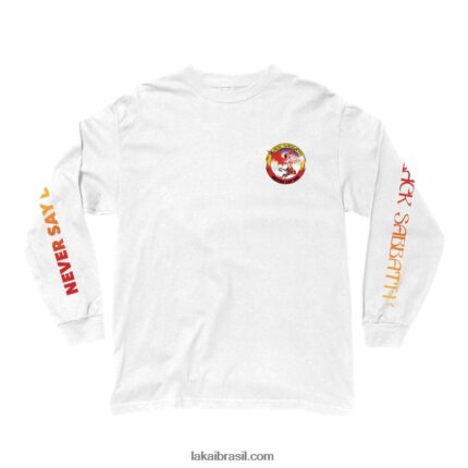 sabbath nunca diga die ls tee branco 48880R349 Lakai
