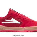 sapatos de skate atlânticos sapatos de skate vermelho 48880R309 Lakai