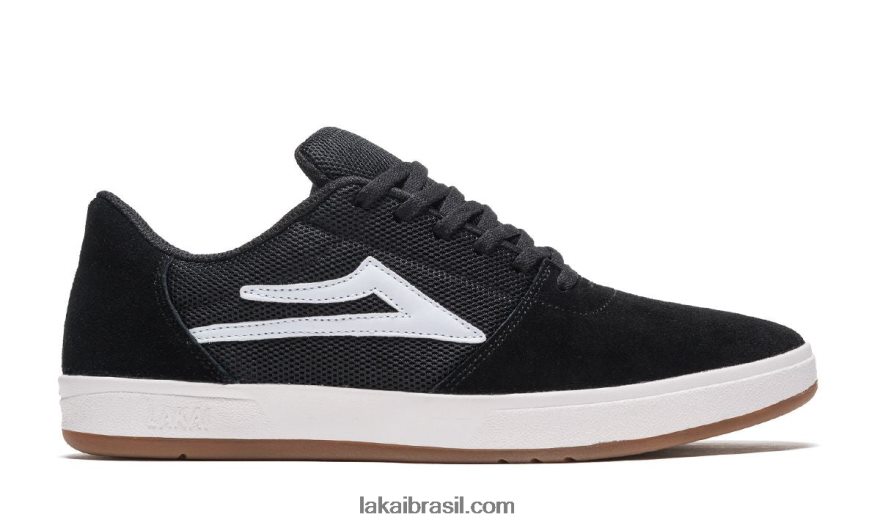 sapatos_de_skate_de_brighton_preto_48880r282_lakai.jpg sapatos de skate de Brighton preto 48880R282 Lakai - Image 1