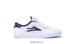 sapatos de skate de couro cambridge kids branco 48880R176 Lakai