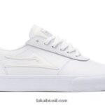 sapatos de skate de couro manchester branco 48880R288 Lakai