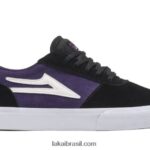 sapatos de skate manchester preto 48880R291 Lakai