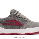 sapatos de skate para crianças de Brighton cinza 48880R182 Lakai