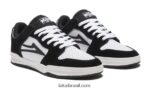telford baixo camurça preta/branca 48880R51 Lakai