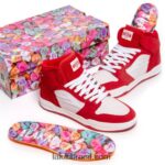 telford camurça uv vermelha/branca 48880R61 Lakai