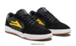 tênis de skate atlântico preto 48880R302 Lakai - Image 2