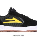 tênis de skate atlântico preto 48880R302 Lakai