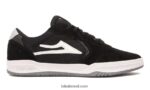 tênis de skate atlântico preto 48880R303 Lakai