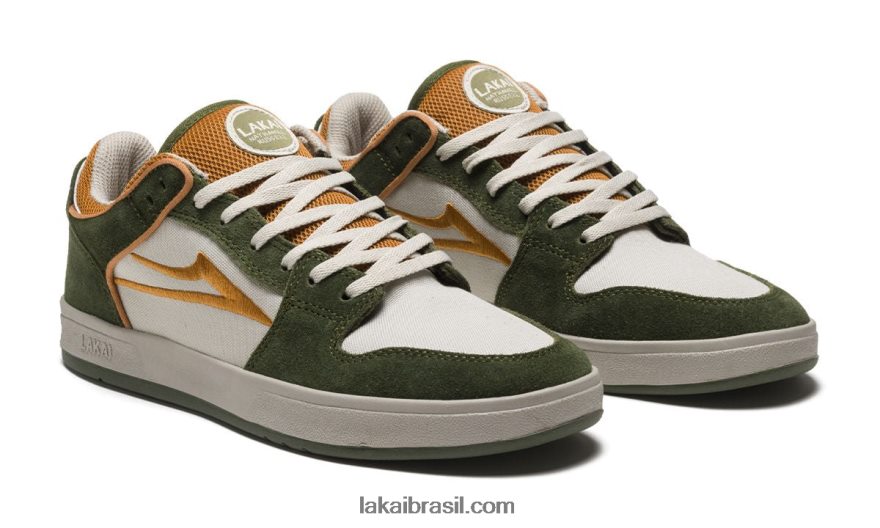 tênis de skate baixo nathaniel russell telford verde 48880R276 Lakai - Image 2