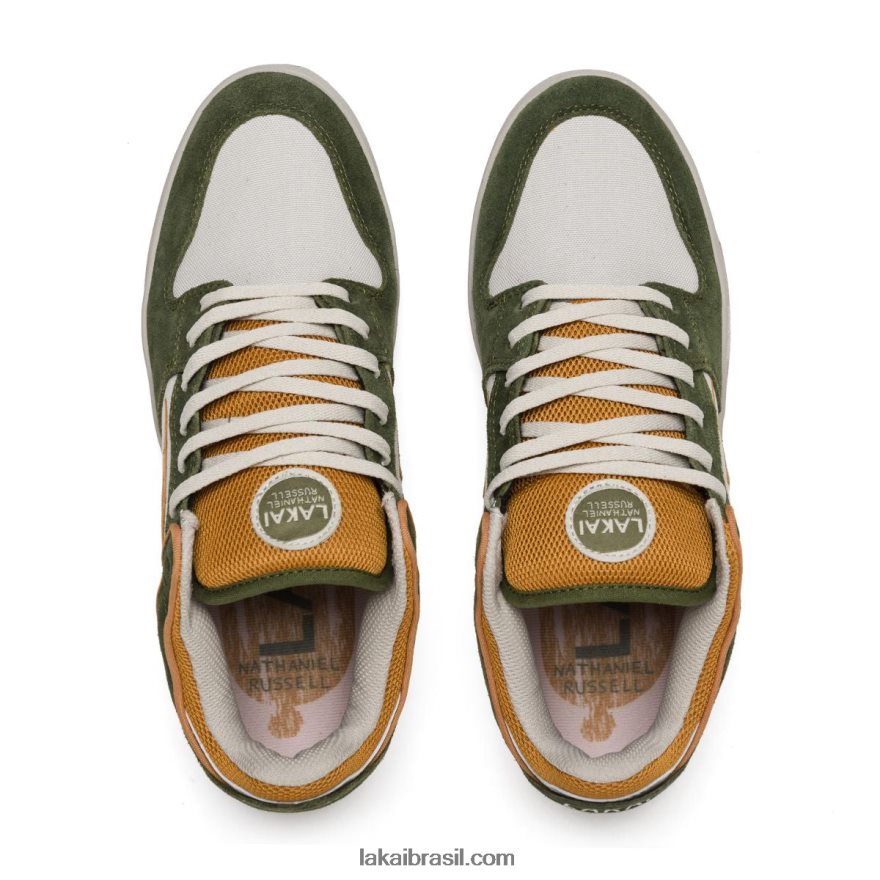 tênis de skate baixo nathaniel russell telford verde 48880R276 Lakai - Image 3