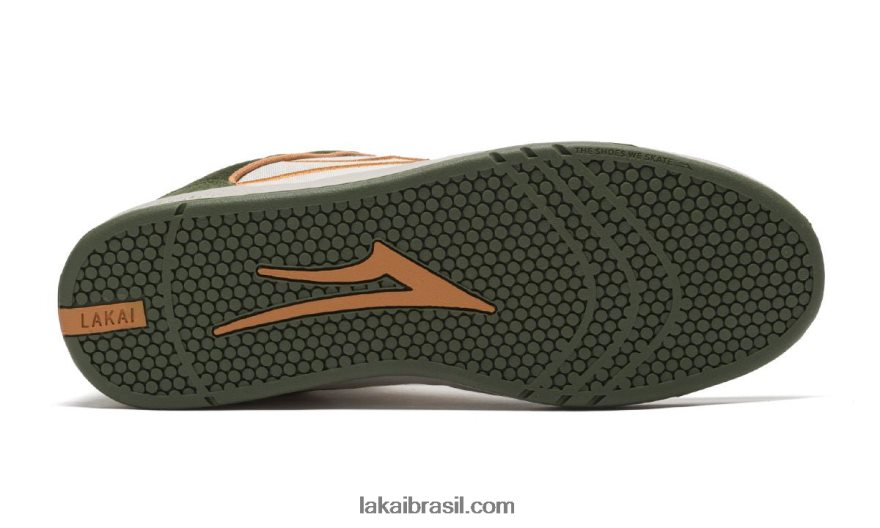 tênis de skate baixo nathaniel russell telford verde 48880R276 Lakai - Image 4