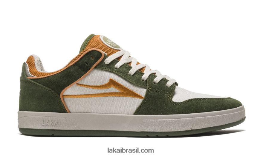 tênis de skate baixo nathaniel russell telford verde 48880R276 Lakai - Image 1