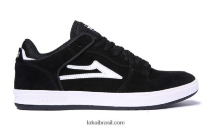 tênis de skate baixo telford preto 48880R279 Lakai