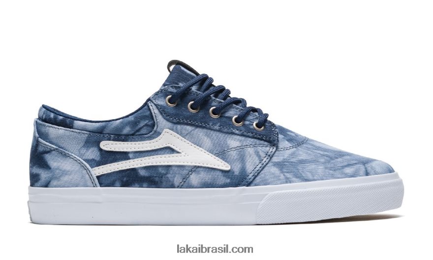 tenis_de_skate_griffin_tie_dye_textil_azul_48880r222_lakai.jpg tênis de skate griffin tie dye têxtil azul 48880R222 Lakai - Image 1